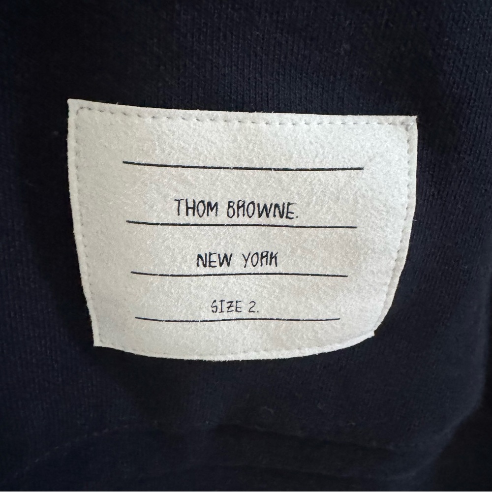 Thom Browne Navy Hoodie - Picture 3 of 3